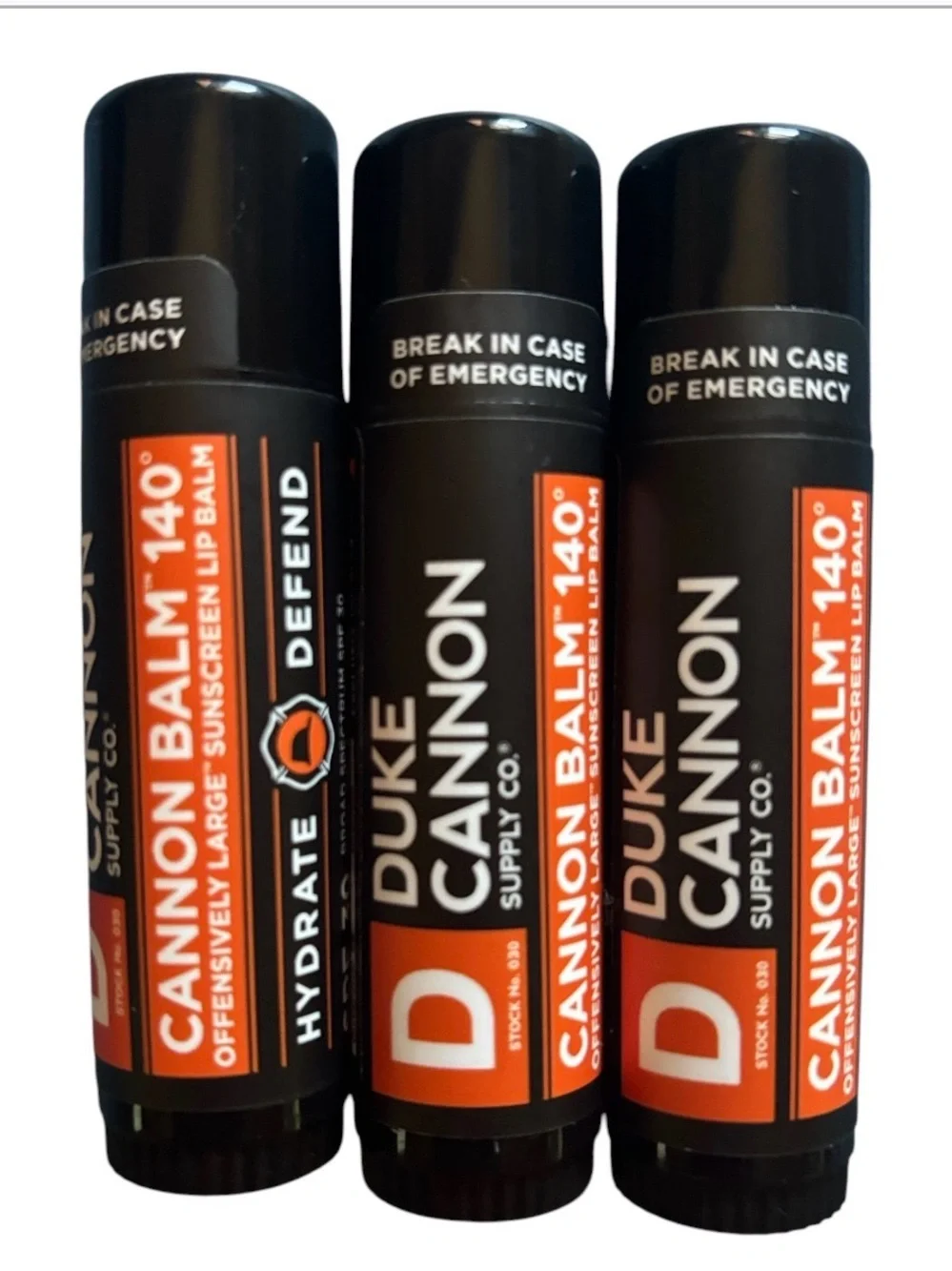 Duke Cannon BLOODY KNUCKLES BUNDLE Hand Repair Balm Fragrance Free Cannon Balm 3